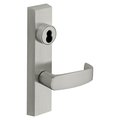 Sargent Grade 1 Exit Device Trim, Classroom Function, Key Outside Unlocks/Locks Trim, For Surface Vertical R 60-713 ETL RHRB 26D